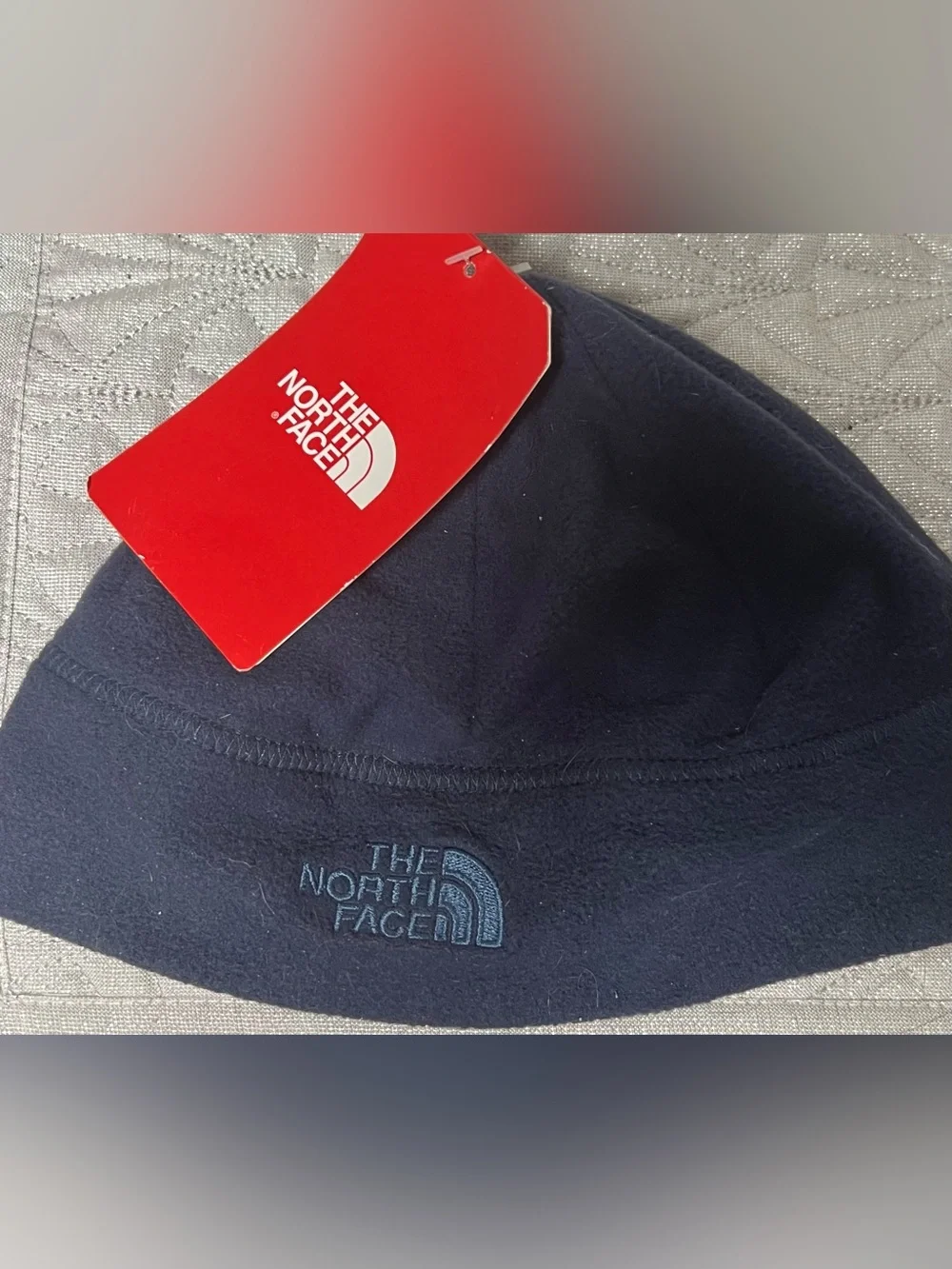 NWT The North FACE Unisex-Adult TNF Logo Standard Beanie. Sz small. Navy blue